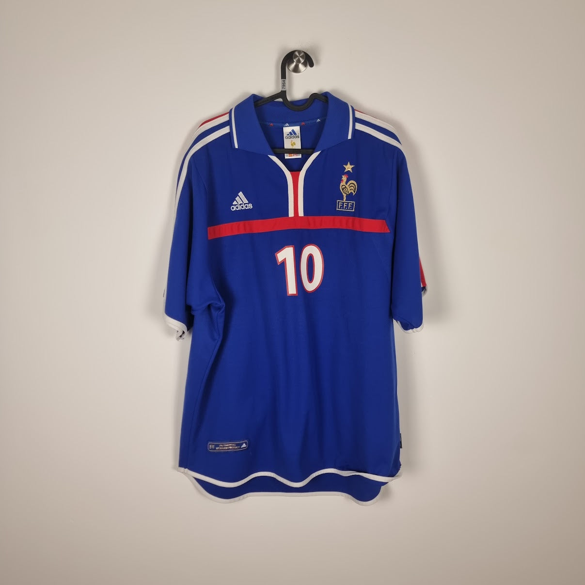 Trikot - Frankreich - Zinedine Zidane - 2000 - XL - Heim