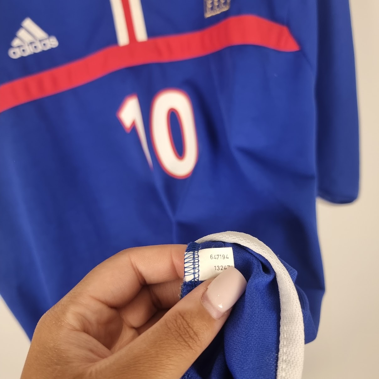 Trikot - Frankreich - Zinedine Zidane - 2000 - XL - Heim