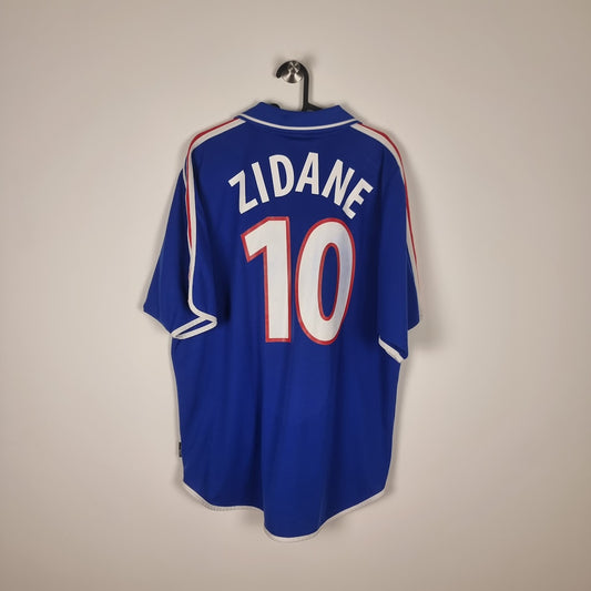 Trikot - Frankreich - Zinedine Zidane - 2000 - XL - Heim