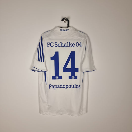 Trikot - FC Schalke 04 - Kyriakos Papadopoulos - 2007/2008 - M - Auswärts
