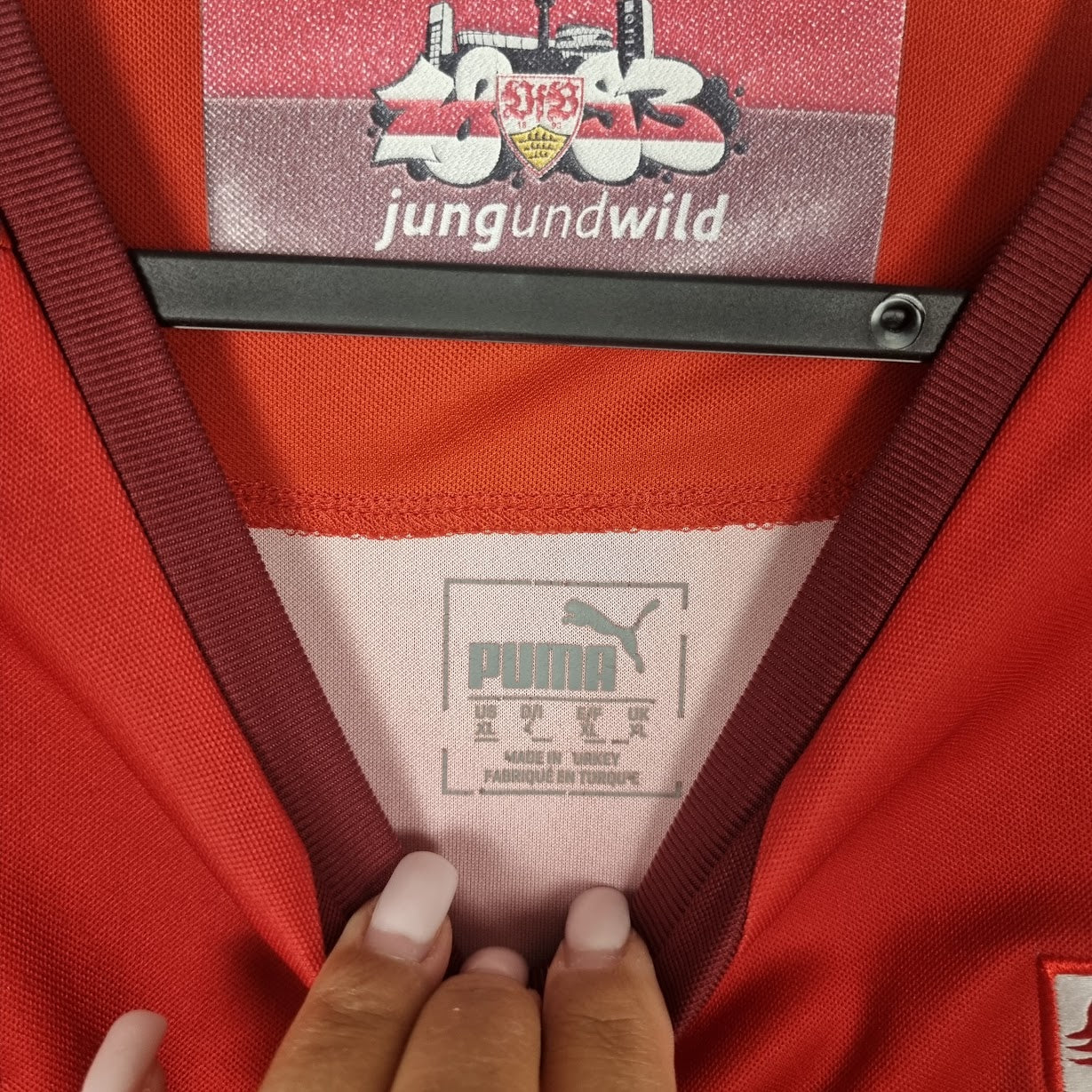 Trikot - VfB Stuttgart - 2017/2018 - XL - Auswärts