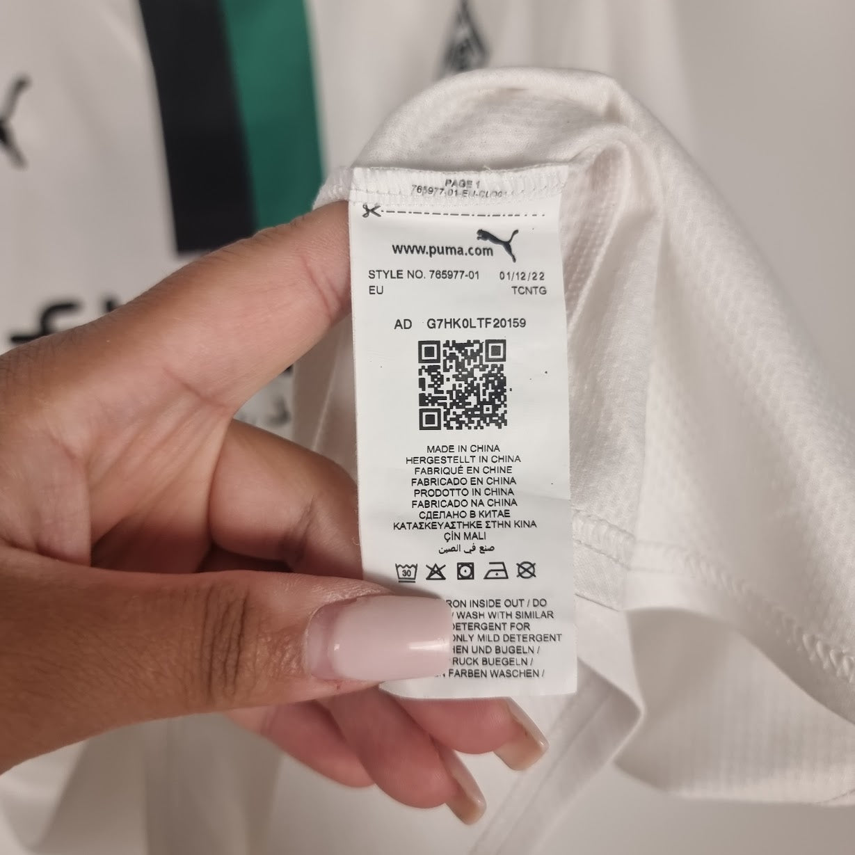 Trikot - Borussia Mönchengladbach - Manu Koné - 2022/2023 - 3XL - Heim