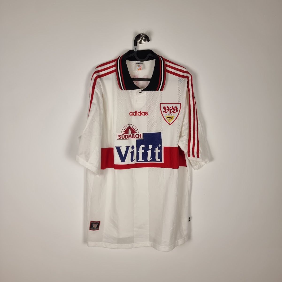 Jersey - VfB Stuttgart - Giovane Élber - 1996/1997 - XL - Home