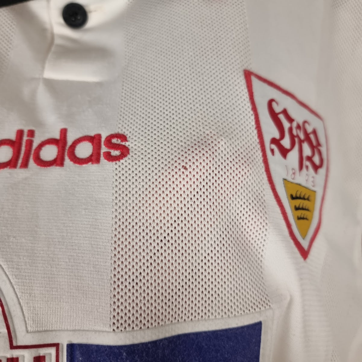 Jersey - VfB Stuttgart - Giovane Élber - 1996/1997 - XL - Home