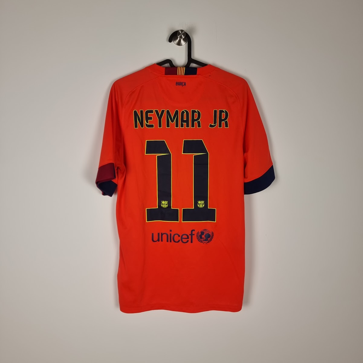 Trikot - FC Barcelona - Neymar Jr. - 2014/2015 - S - Auswärts