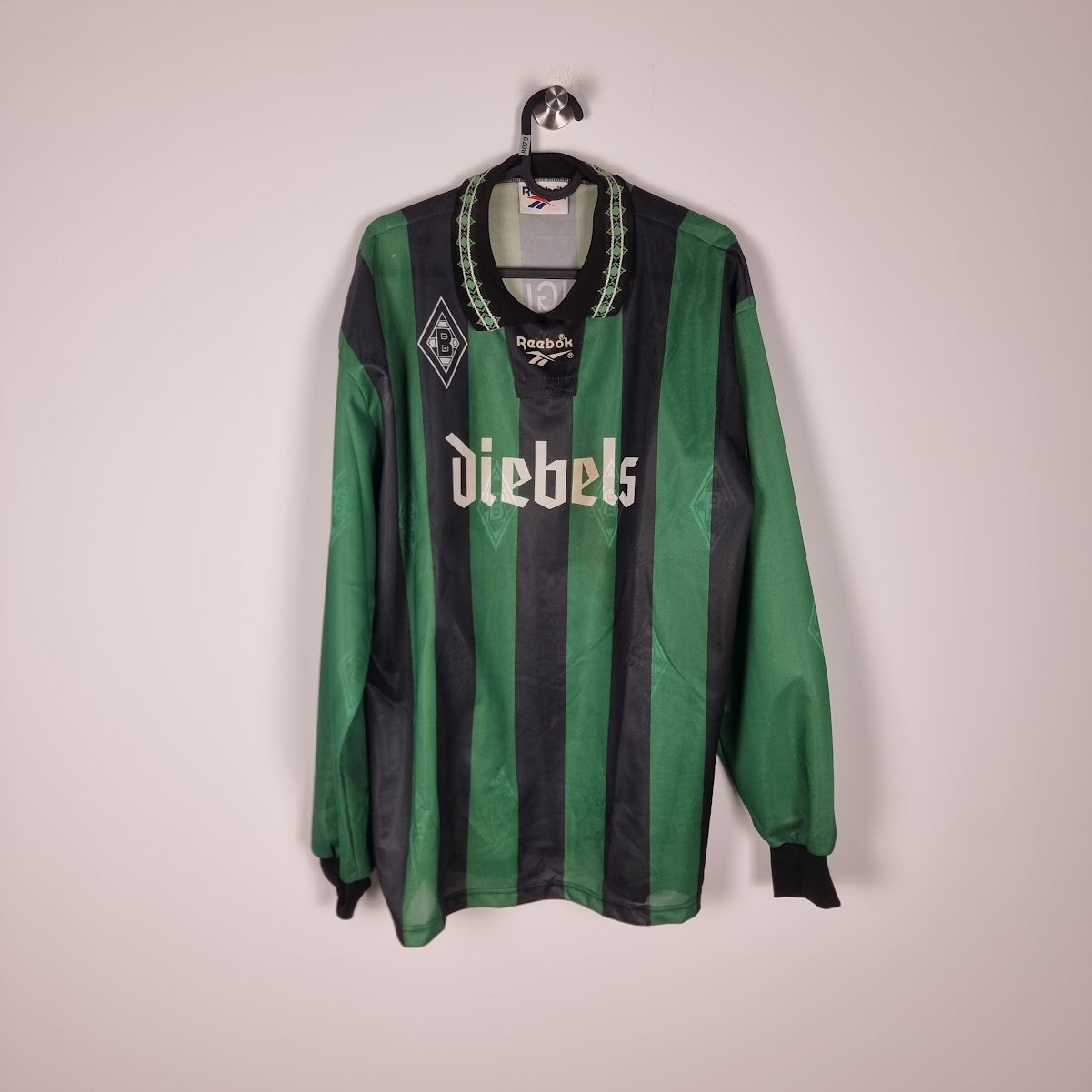 Trikot - Borussia Mönchengladbach - Stefan Effenberg - 1995/1996 - XL - Auswärts