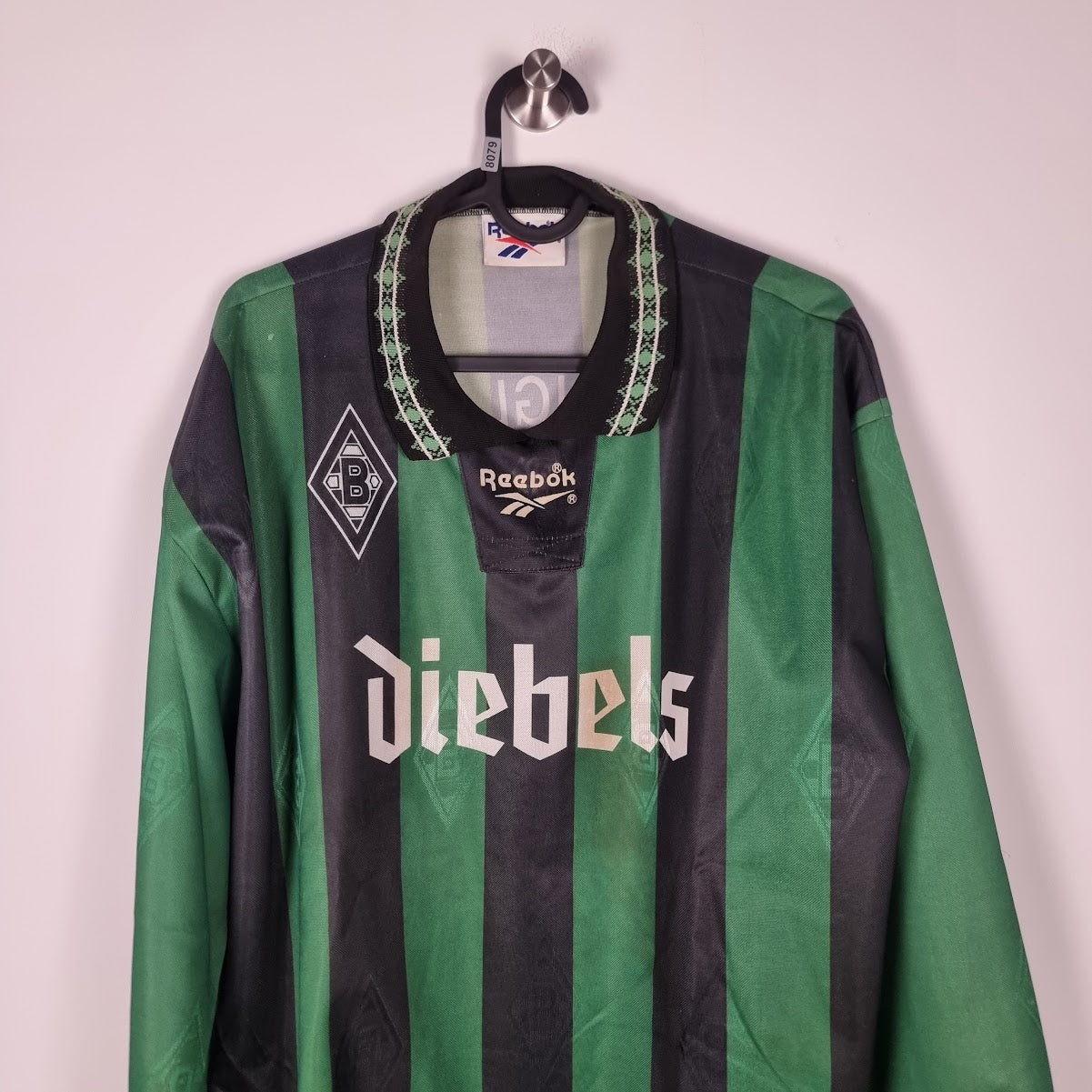 Trikot - Borussia Mönchengladbach - Stefan Effenberg - 1995/1996 - XL - Auswärts