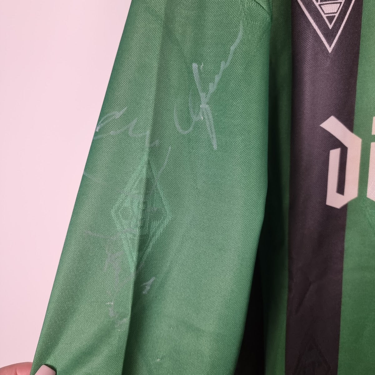 Trikot - Borussia Mönchengladbach - Stefan Effenberg - 1995/1996 - XL - Auswärts