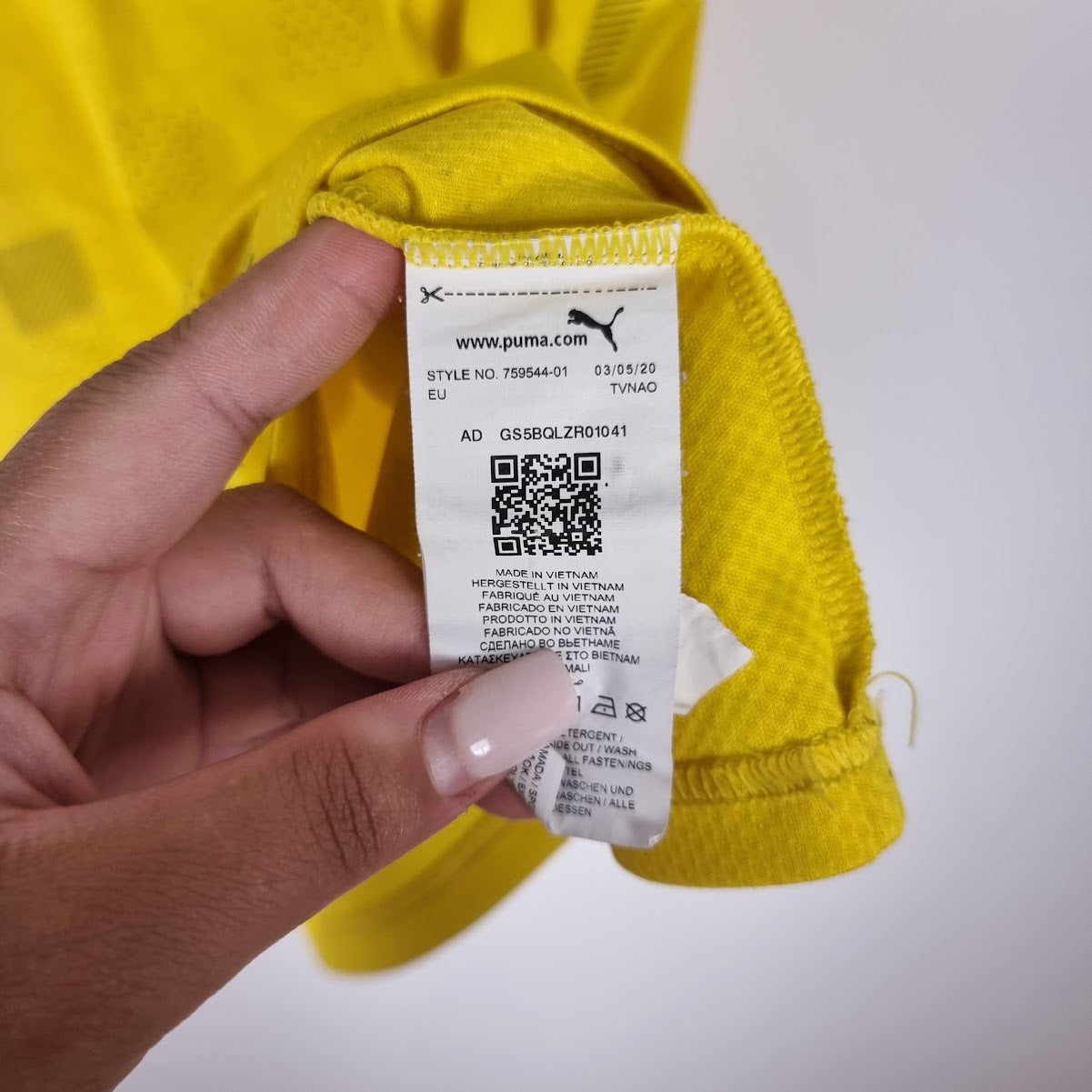 Trikot - Borussia Dortmund - Erling Haaland - 2020/2021 - XL - Pokal Finale