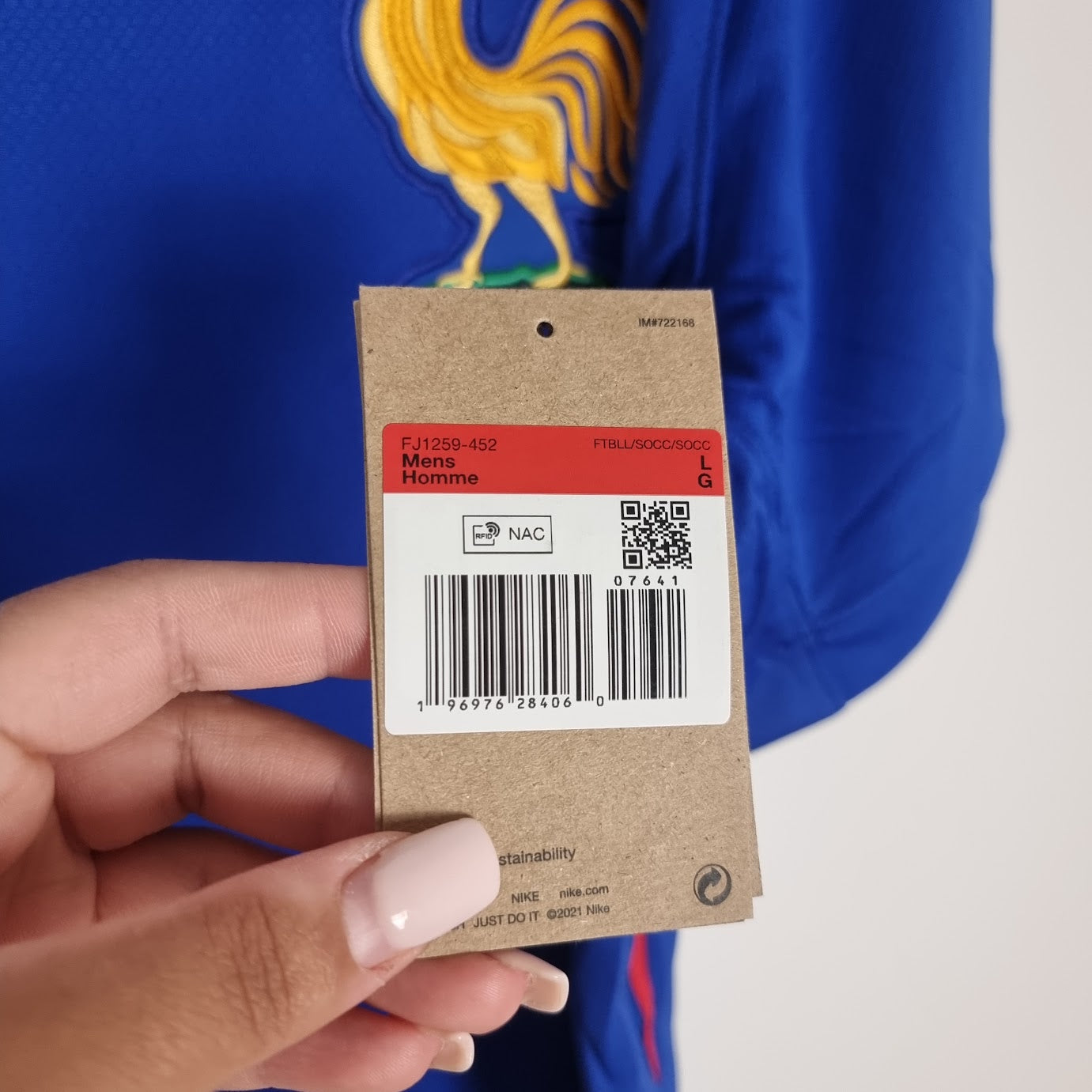 Jersey - France - 2024 - L - Home - New