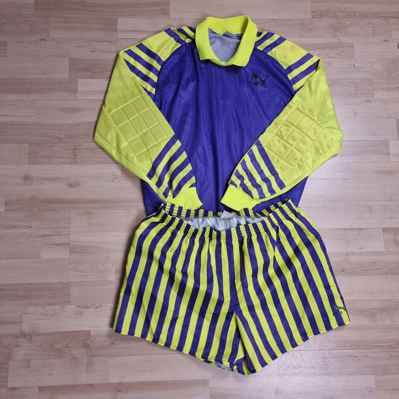 Jersey with shorts - Borussia Mönchengladbach - 1990/1991 - XL - Goalkeeper Template