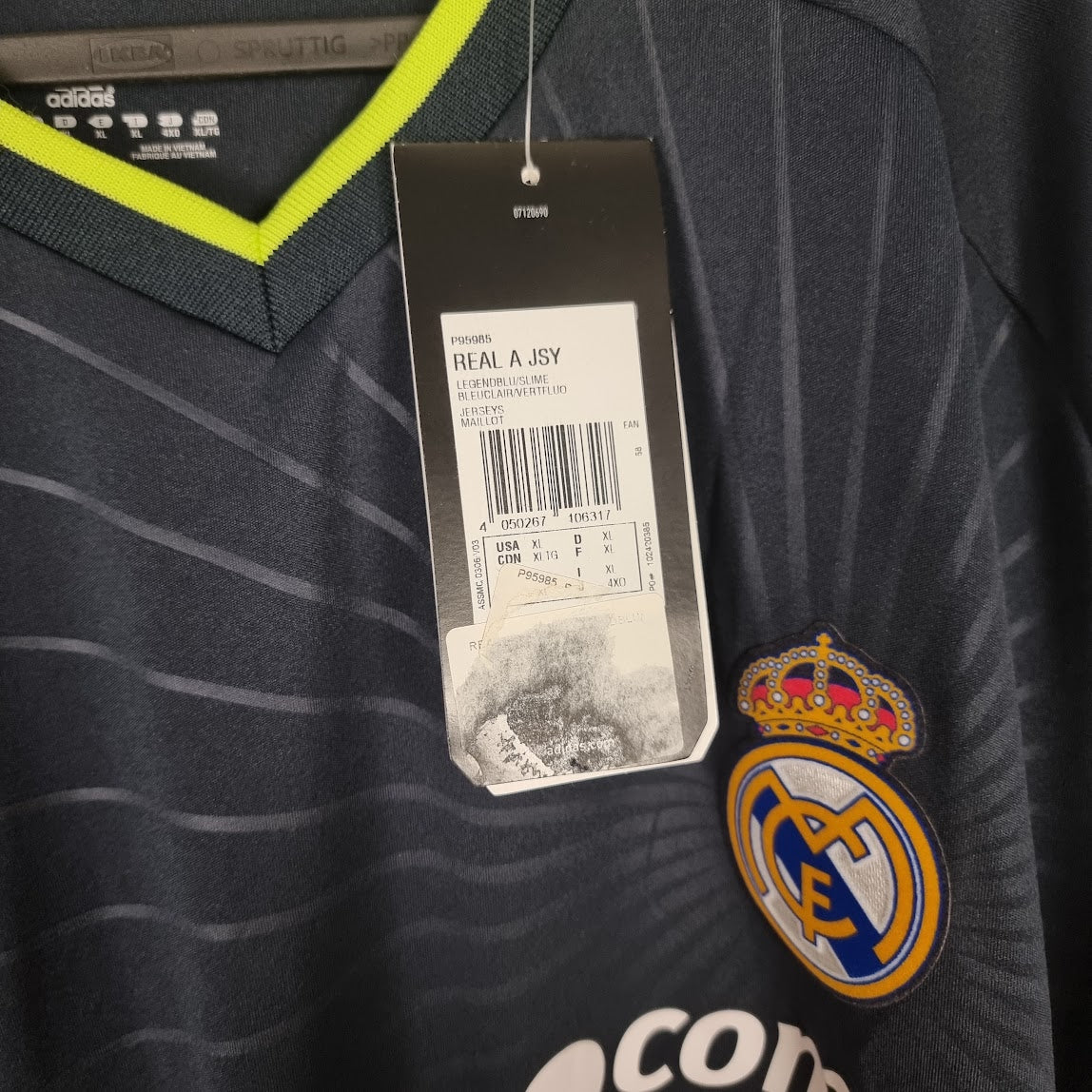 Trikot - Real Madrid - 2010/2011 - XL - Auswärts - Neu