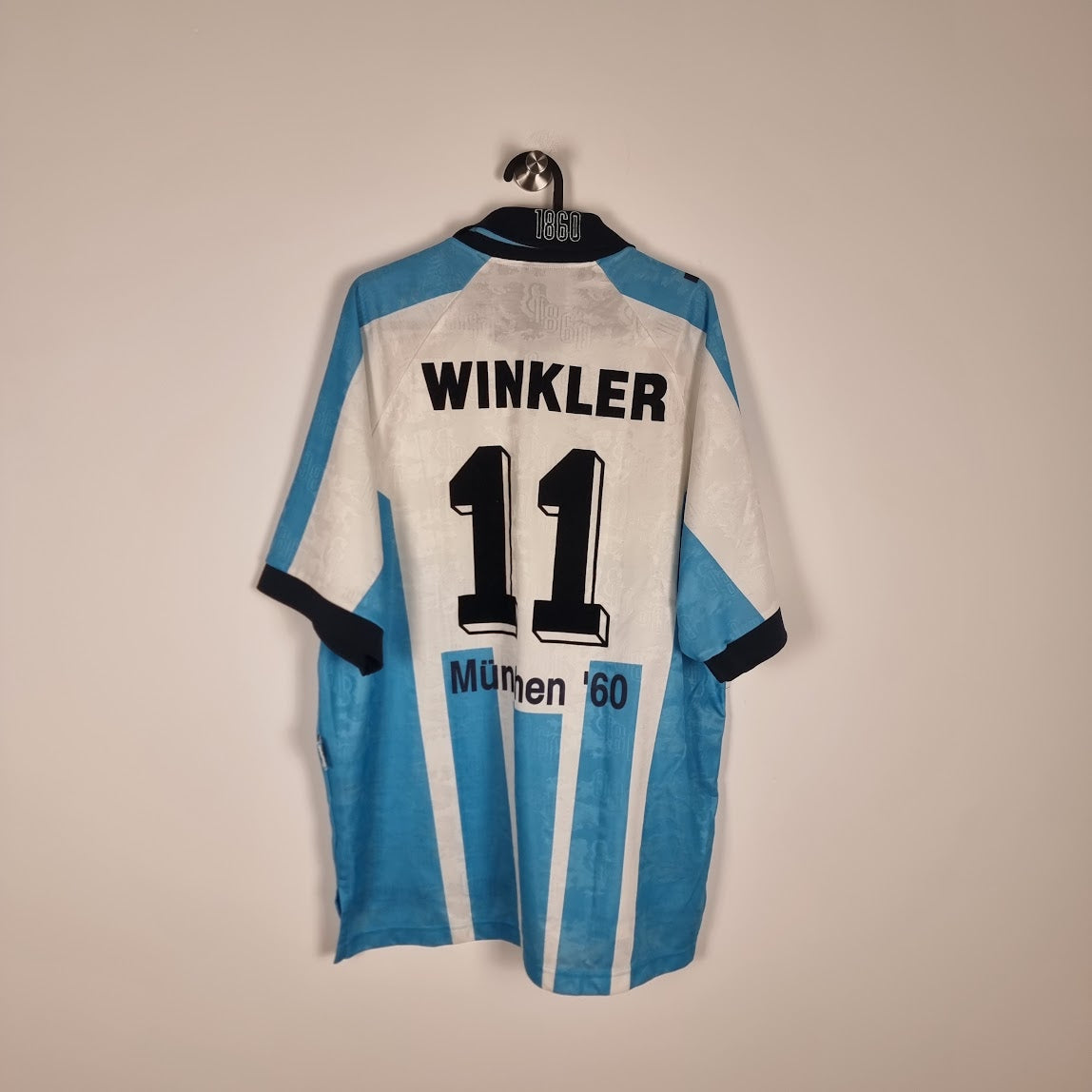 Trikot - TSV 1860 München - Bernhard Winkler - 1996/1997 - XL - Heim