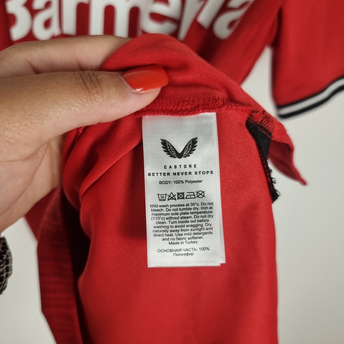 Trikot - Bayer 04 Leverkusen - Odilon Kossounou - 2022/2023 - L - Heim
