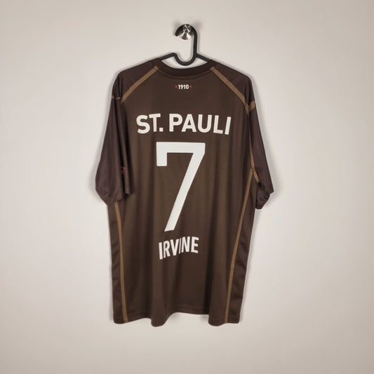 Trikot - FC St. Pauli - Jackson Irvine - 2021/2022 - XL - Heim - Neu