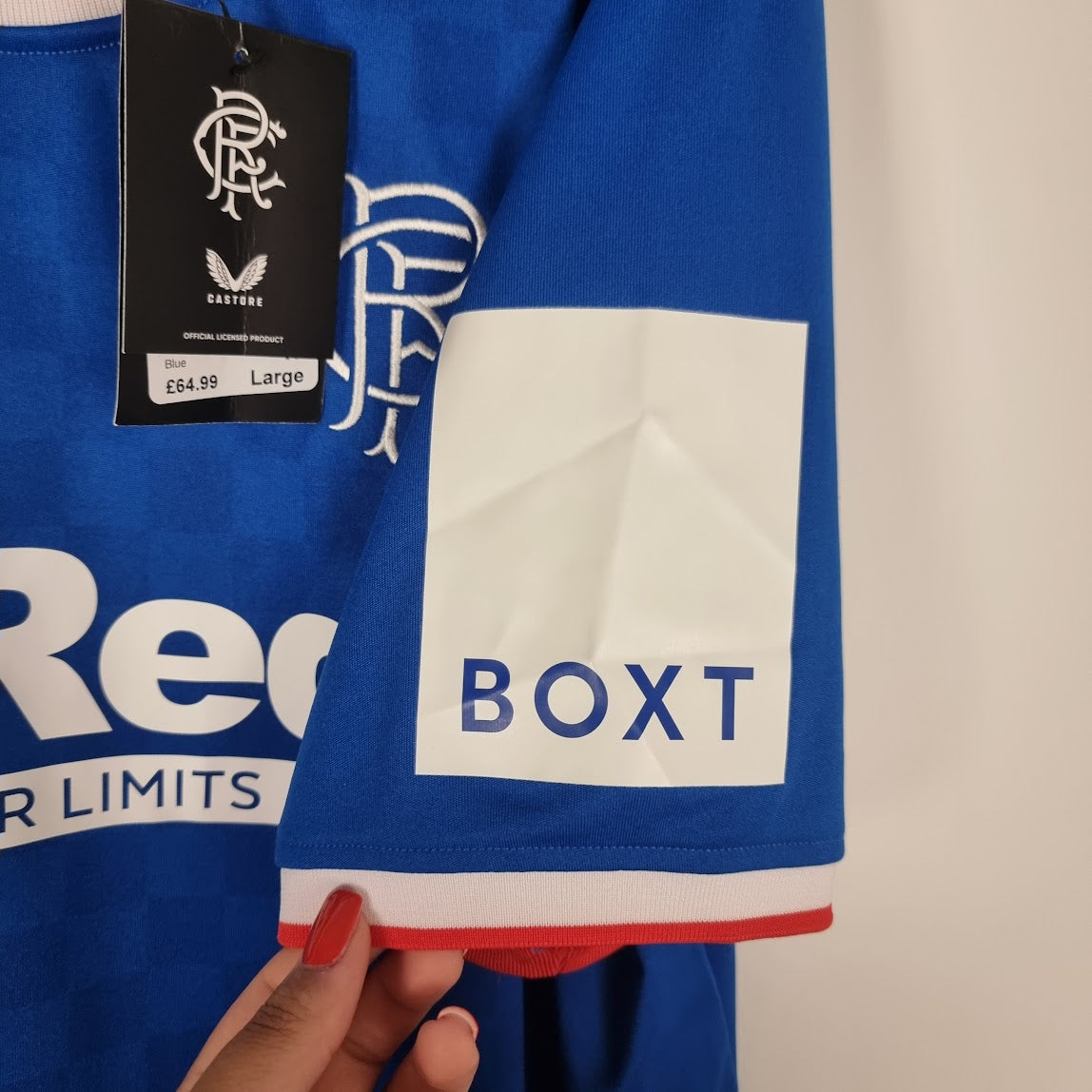 Trikot - Rangers FC - 2022/2023 - XL - Heim - Neu