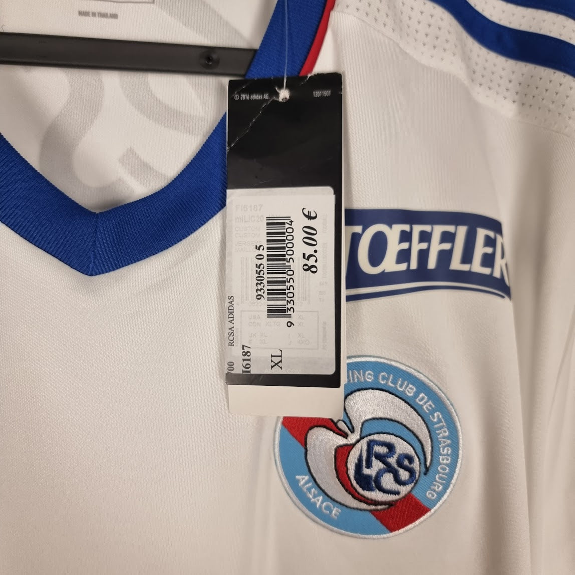 Jersey - RC Strasbourg - 2021/2022 - XL - Away - New