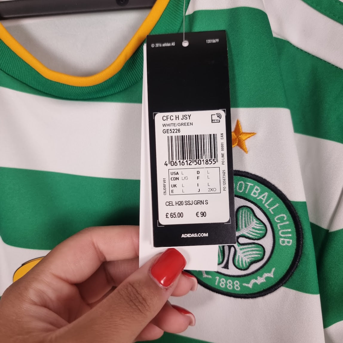 Jersey - Celtic FC - 2020/2021 - L - Home - New