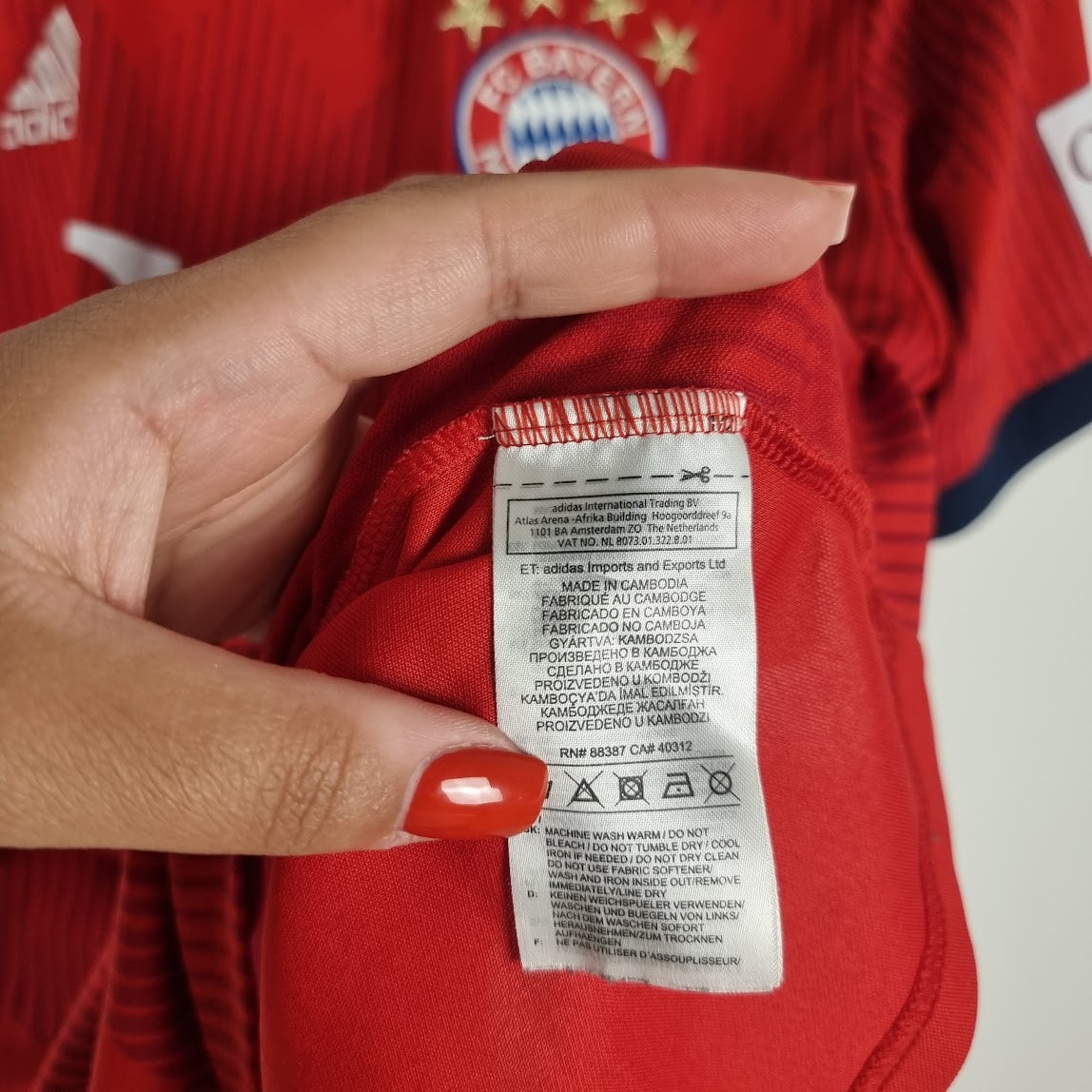 Trikot - FC Bayern München - James Rodríguez - 2018/2019 - M - Heim