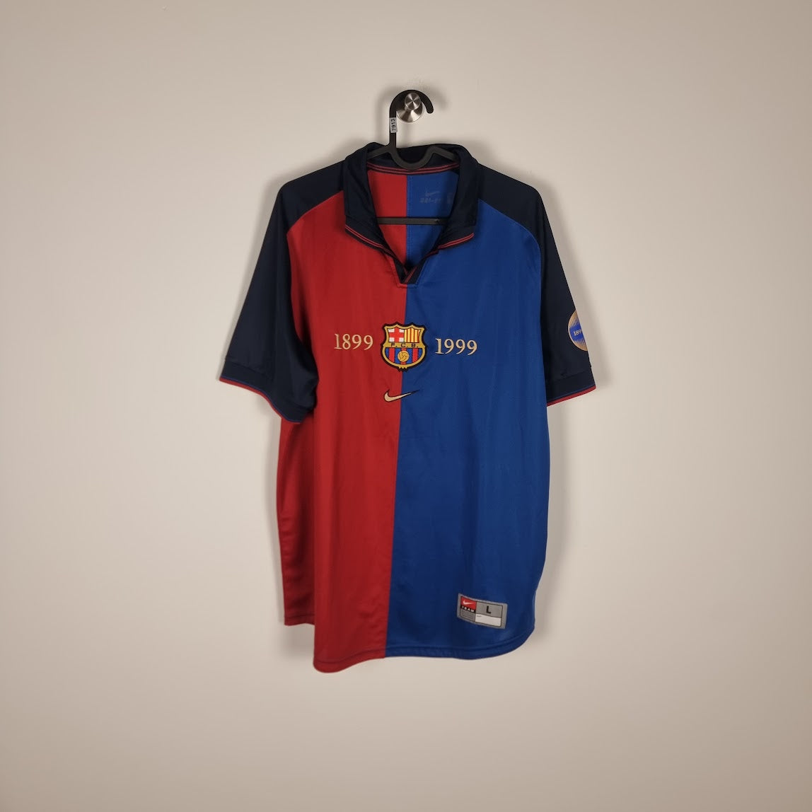 Trikot - FC Barcelona - Pep Guardiola - 1999/2000 - L - Sonder - Reissue
