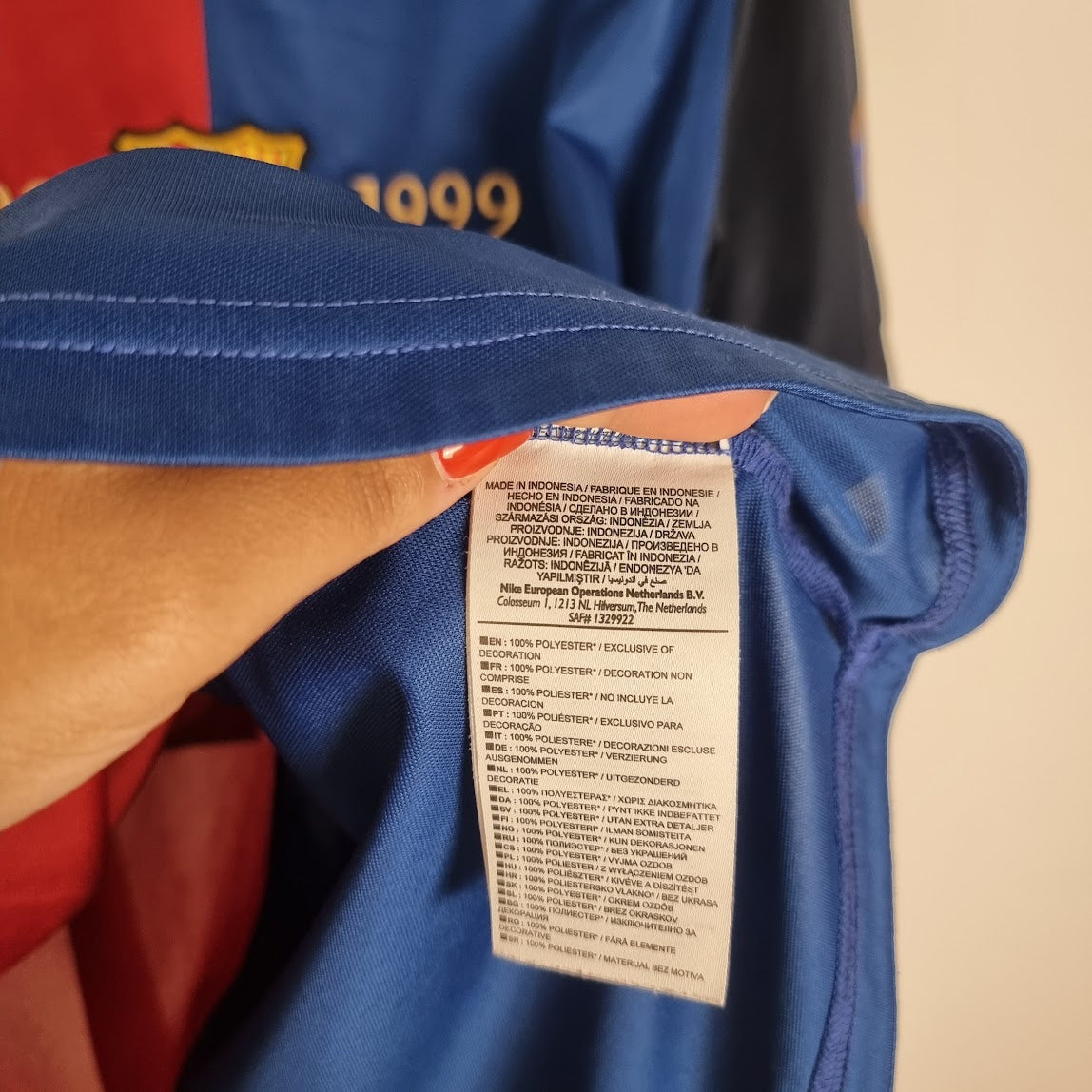Trikot - FC Barcelona - Pep Guardiola - 1999/2000 - L - Sonder - Reissue