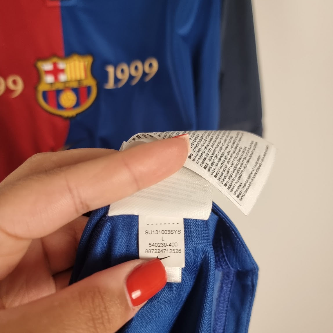 Trikot - FC Barcelona - Pep Guardiola - 1999/2000 - L - Sonder - Reissue