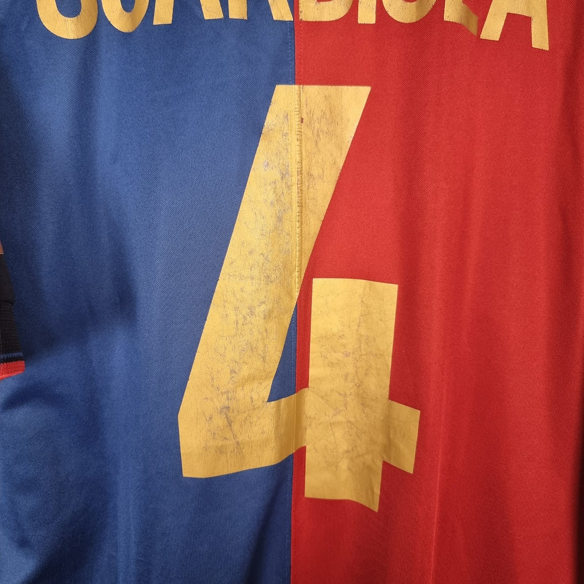 Trikot - FC Barcelona - Pep Guardiola - 1999/2000 - L - Sonder - Reissue