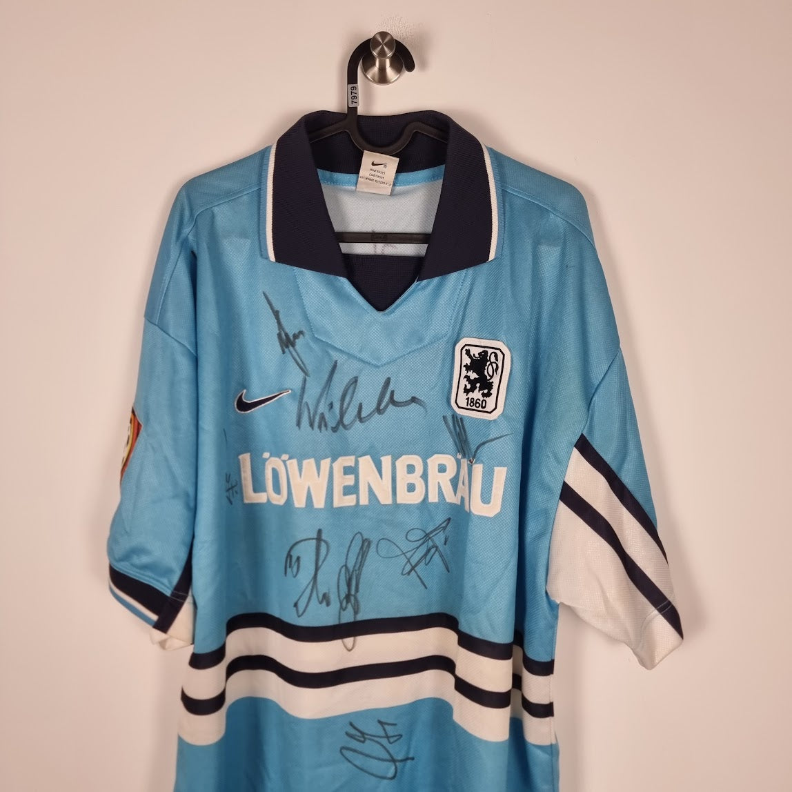 Trikot - TSV 1860 München - Horst Heldt - 1995/1996 - XXL - Heim