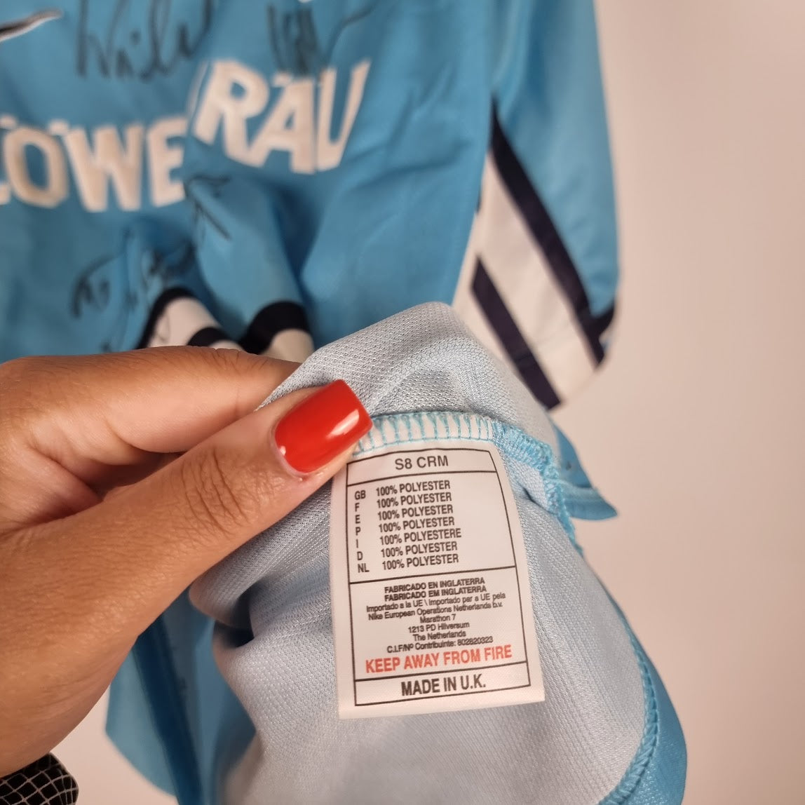 Trikot - TSV 1860 München - Horst Heldt - 1995/1996 - XXL - Heim