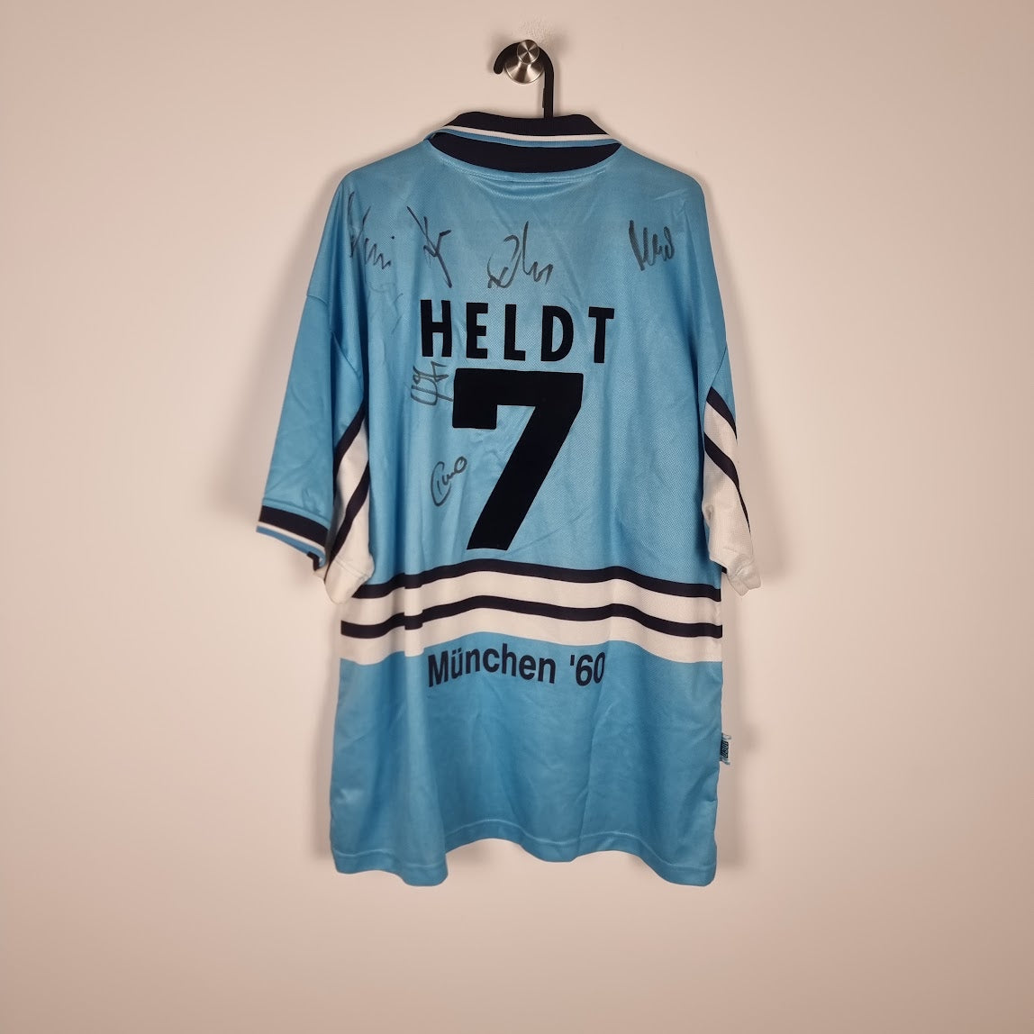 Trikot - TSV 1860 München - Horst Heldt - 1995/1996 - XXL - Heim