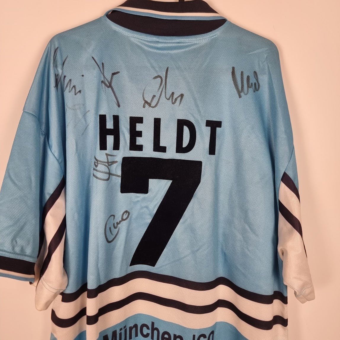 Trikot - TSV 1860 München - Horst Heldt - 1995/1996 - XXL - Heim