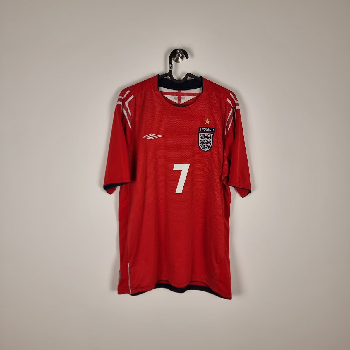 Jersey - England - David Beckham - 2004/2005 - L - Away