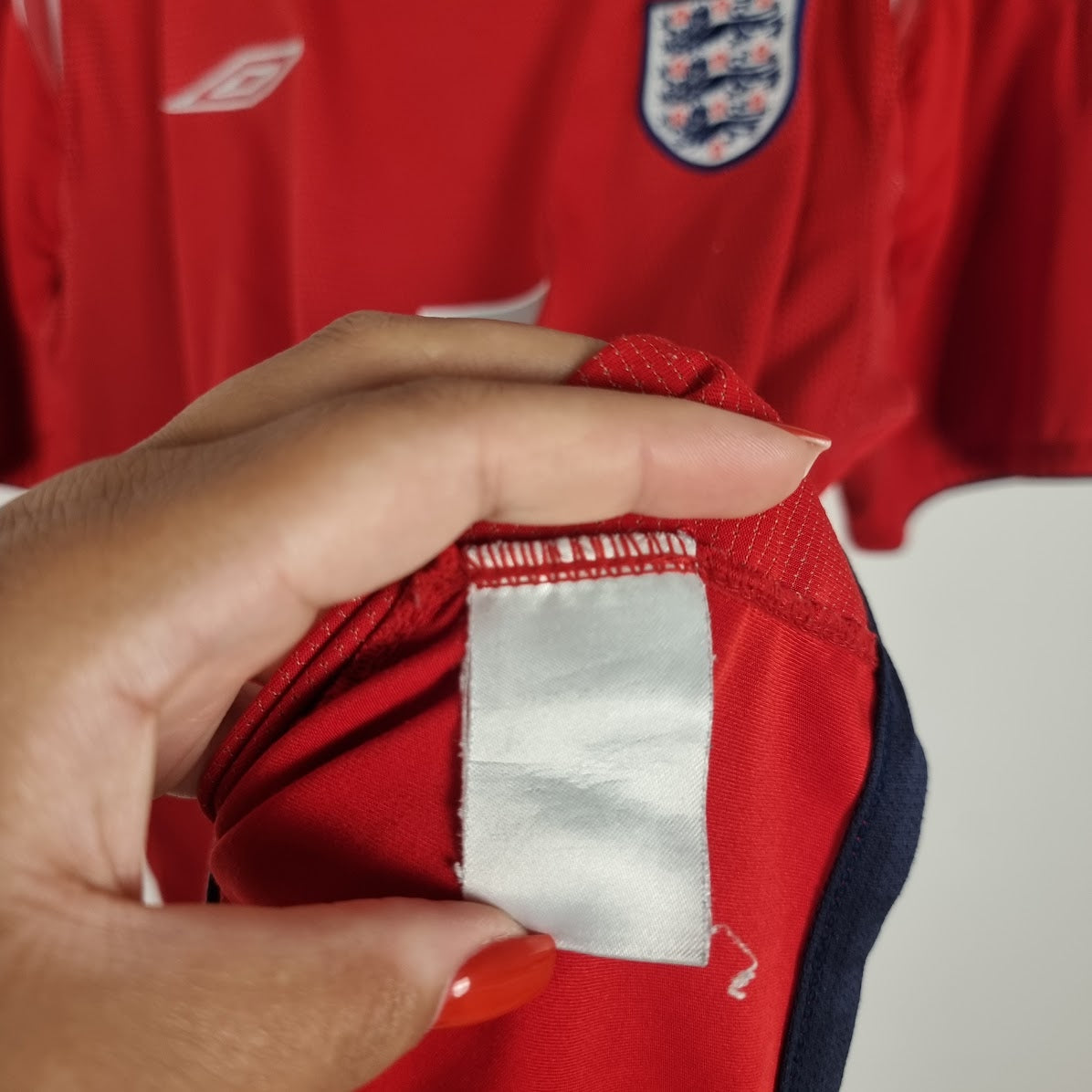 Jersey - England - David Beckham - 2004/2005 - L - Away