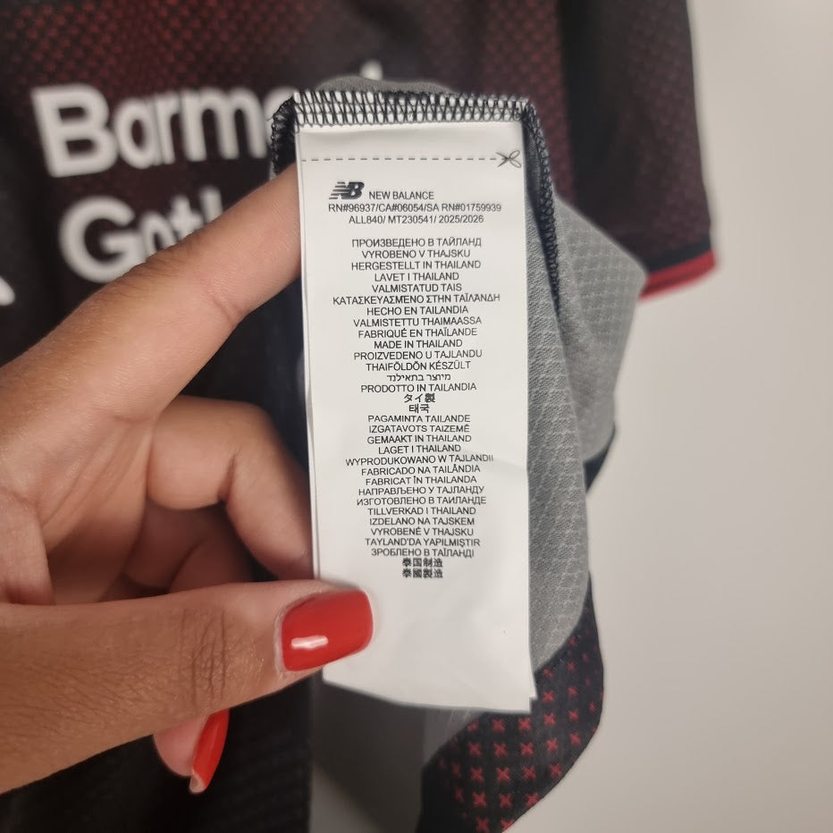 Trikot - Bayer 04 Leverkusen - Martin Terrier - 2025/2026 - XL - Heim - Neu