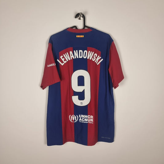Trikot - FC Barcelona - Robert Lewandowski - 2023/2024 - L - Heim
