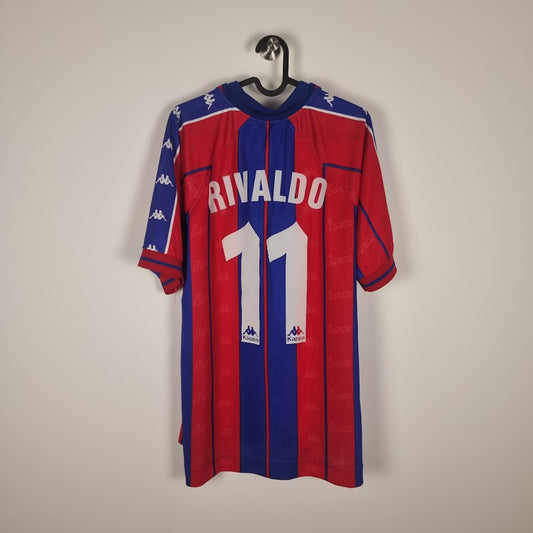 Trikot - FC Barcelona - Rivaldo - 1995/1996 - L - Heim