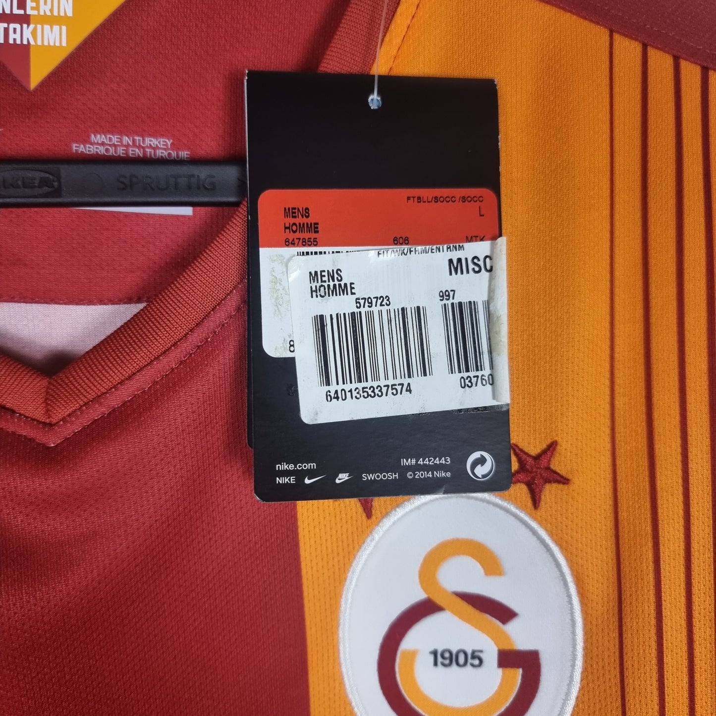 Trikot - Galatasaray - 2014/2015 - L - Heim - Neu