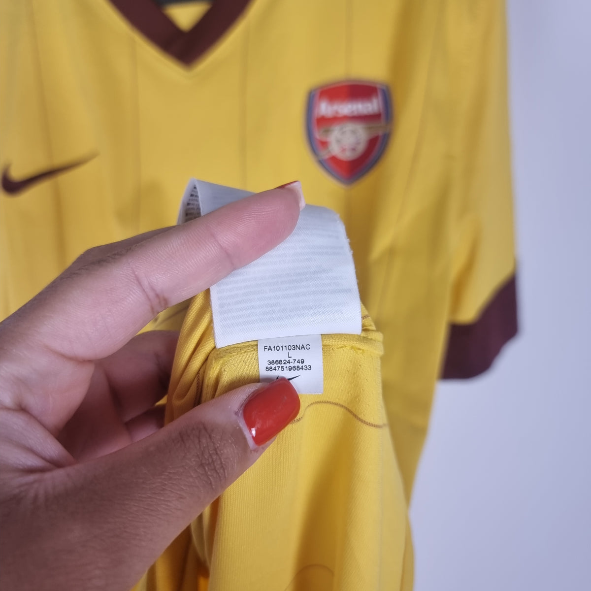 Trikot - FC Arsenal - 2010/2011 - L - Auswärts