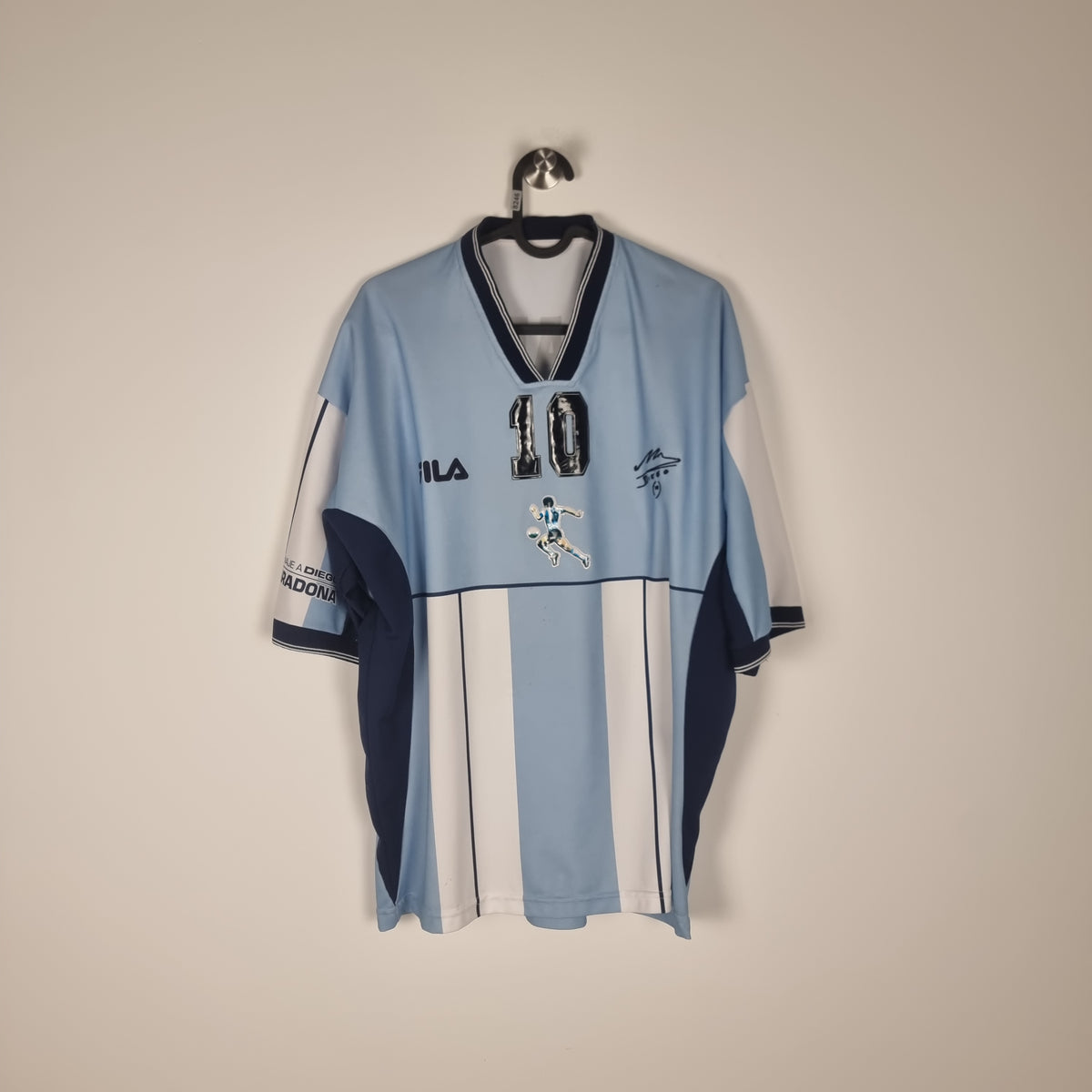 Trikot - Argentinien - Diego Maradona - 2001 - L - Sonder