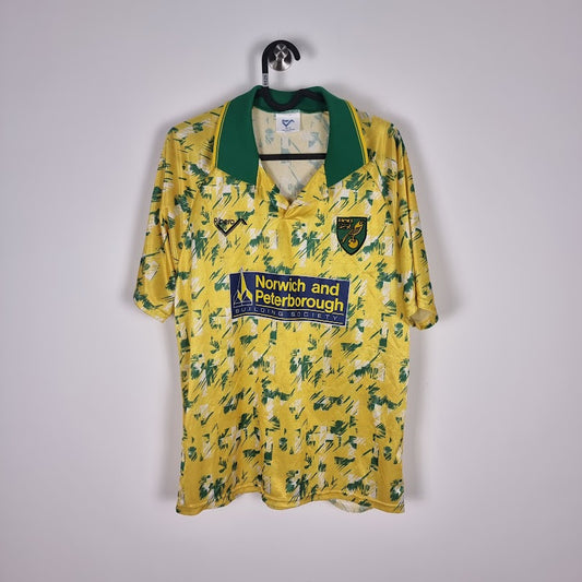 Trikot - Norwich City - 1992/1993 - M - Heim