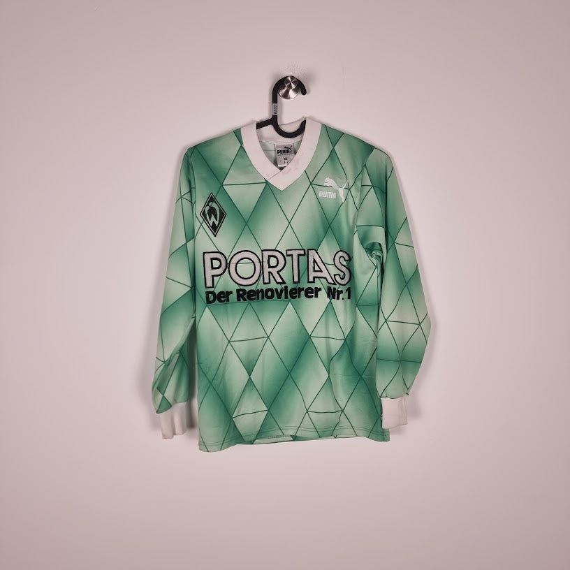 Trikot - SV Werder Bremen - 1989/1990 - XS - Auswärts