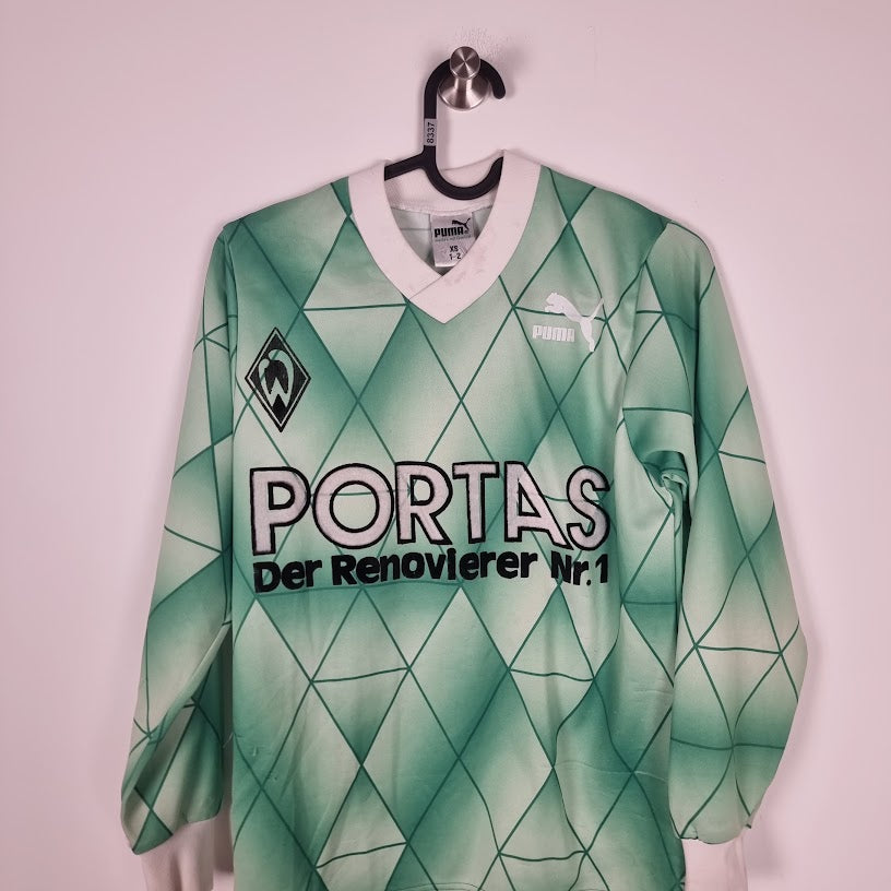 Trikot - SV Werder Bremen - 1989/1990 - XS - Auswärts