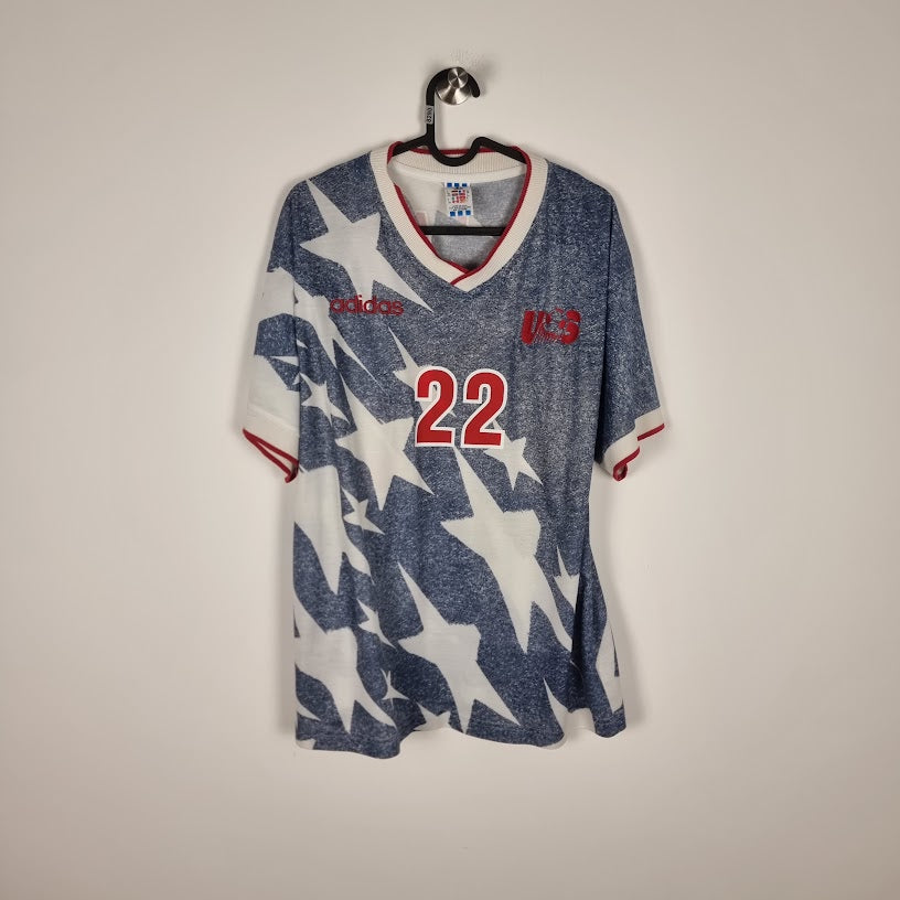 Trikot - USA - Alexi Lalas - 1994/1995 - L - Auswärts