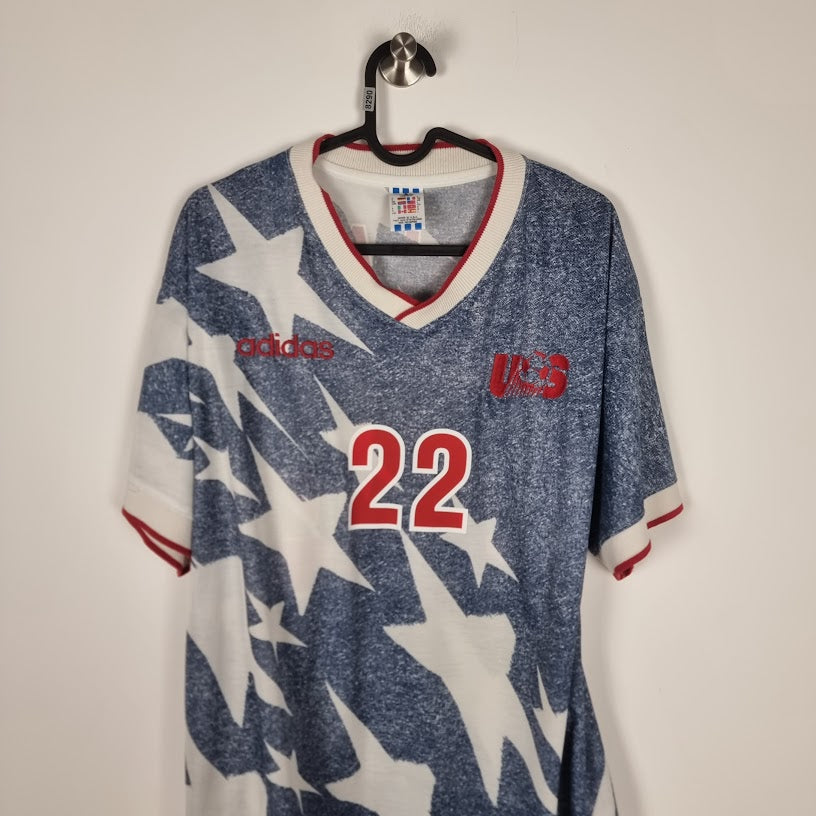 Trikot - USA - Alexi Lalas - 1994/1995 - L - Auswärts