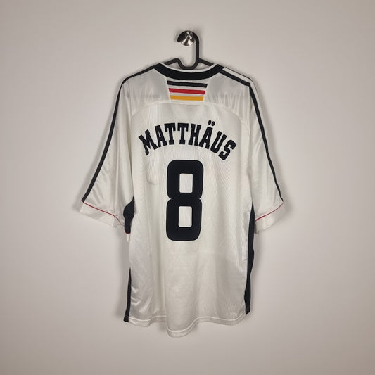 Trikot - Deutschland - Lothar Matthäus - 1998/1999 - XL - Heim