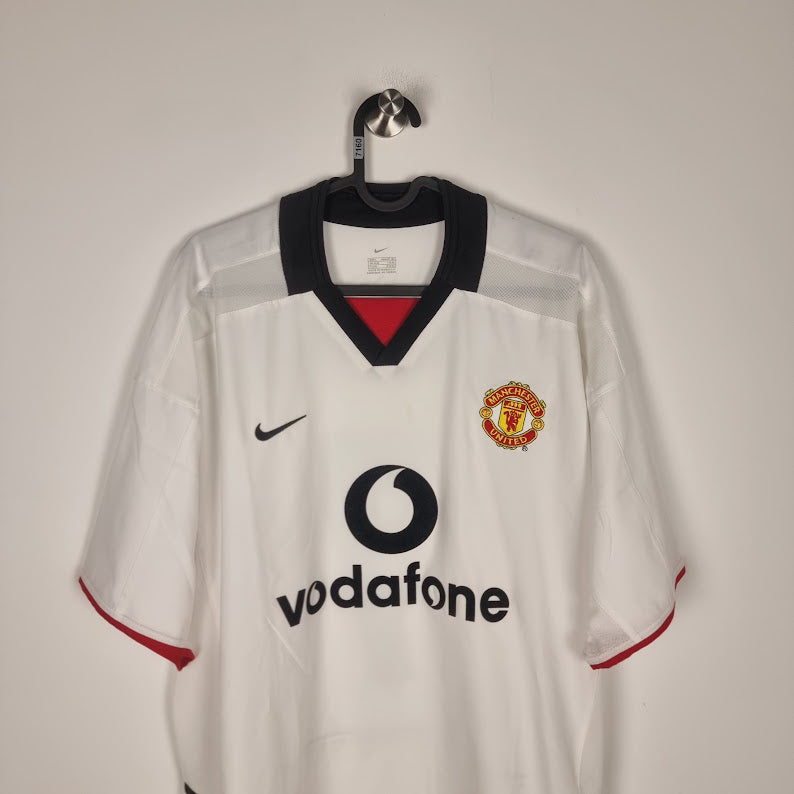 Trikot - Manchester United - David Beckham - 2002/2003 - L - Auswärts