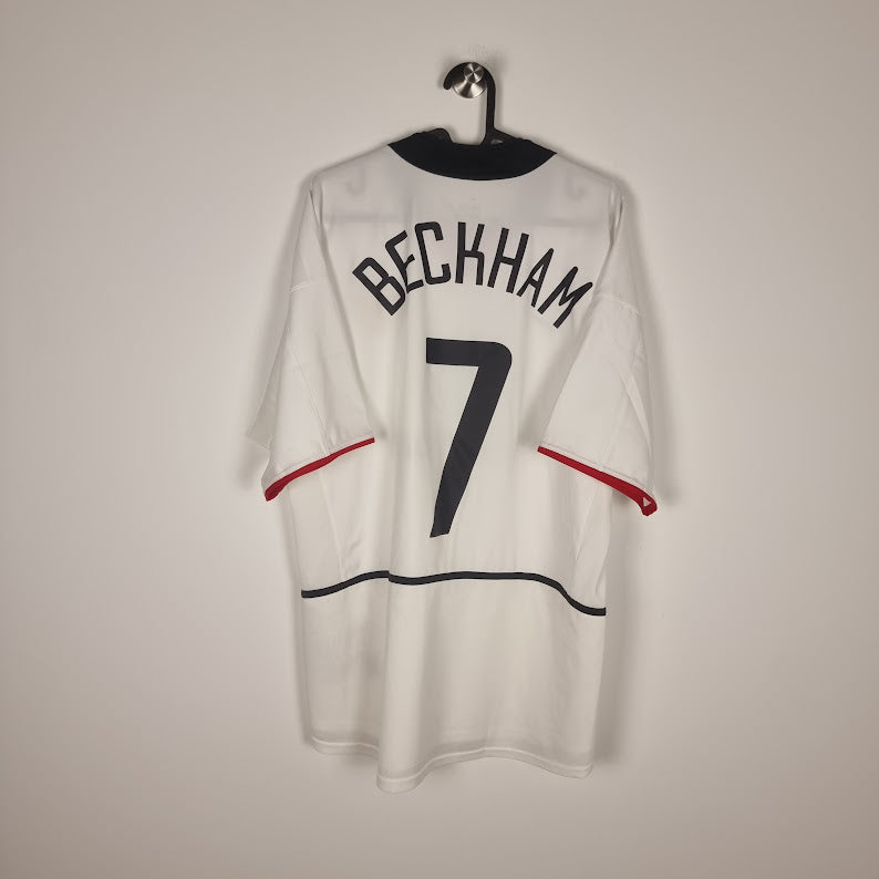 Trikot - Manchester United - David Beckham - 2002/2003 - L - Auswärts