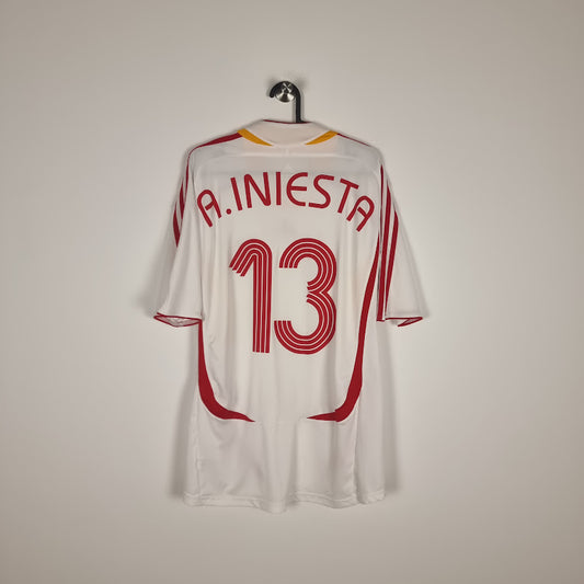Trikot - Spanien - Andrés Iniesta - 2006/2007 - L - Auswärts
