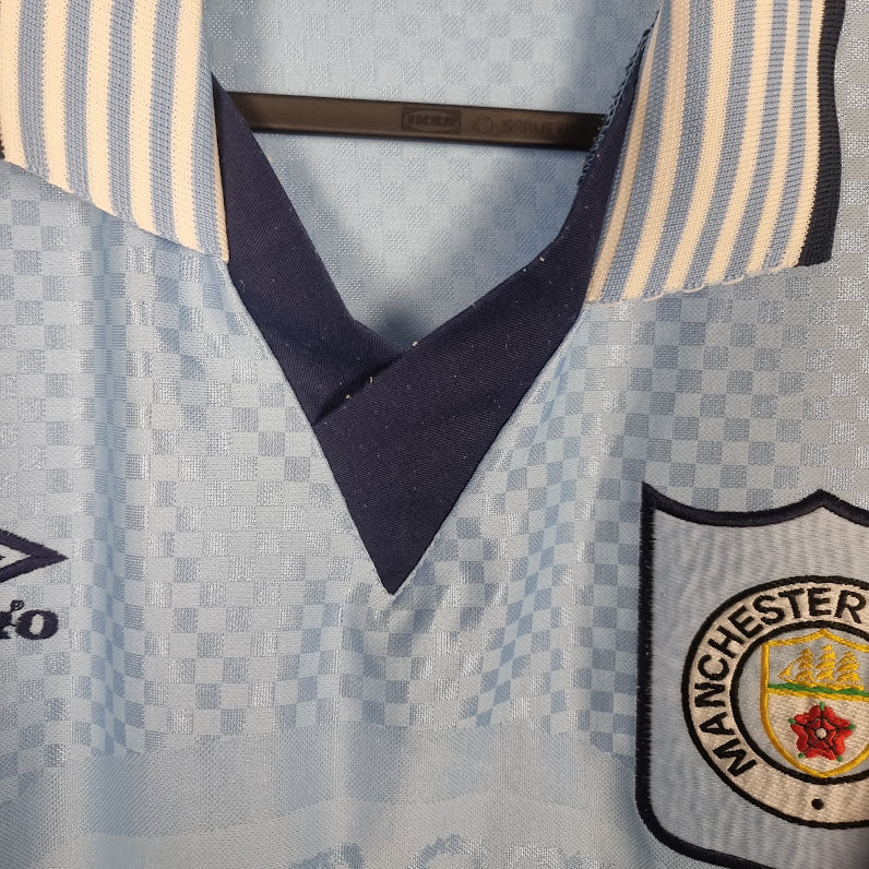 Trikot - Manchester City - 1995/1996 - L - Heim