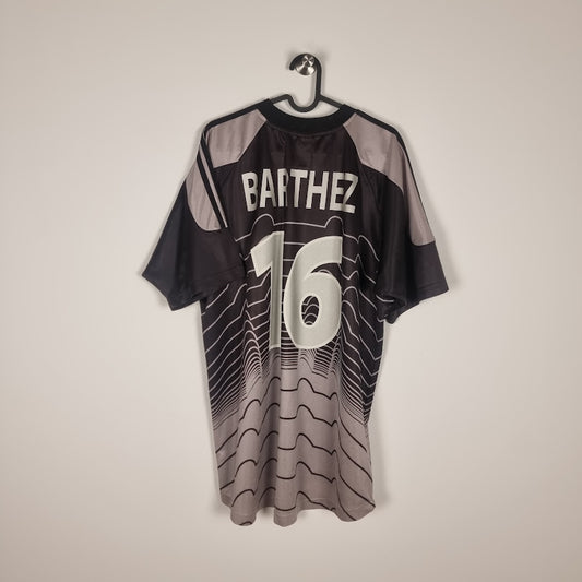 Trikot - Frankreich - Fabien Barthez - 2000 - L - Torwart